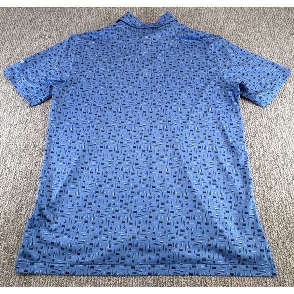 Peter Millar Summer Comfort Polo Mens Large Grilling Guitar AOP All Over Print - Picture 6 of 8